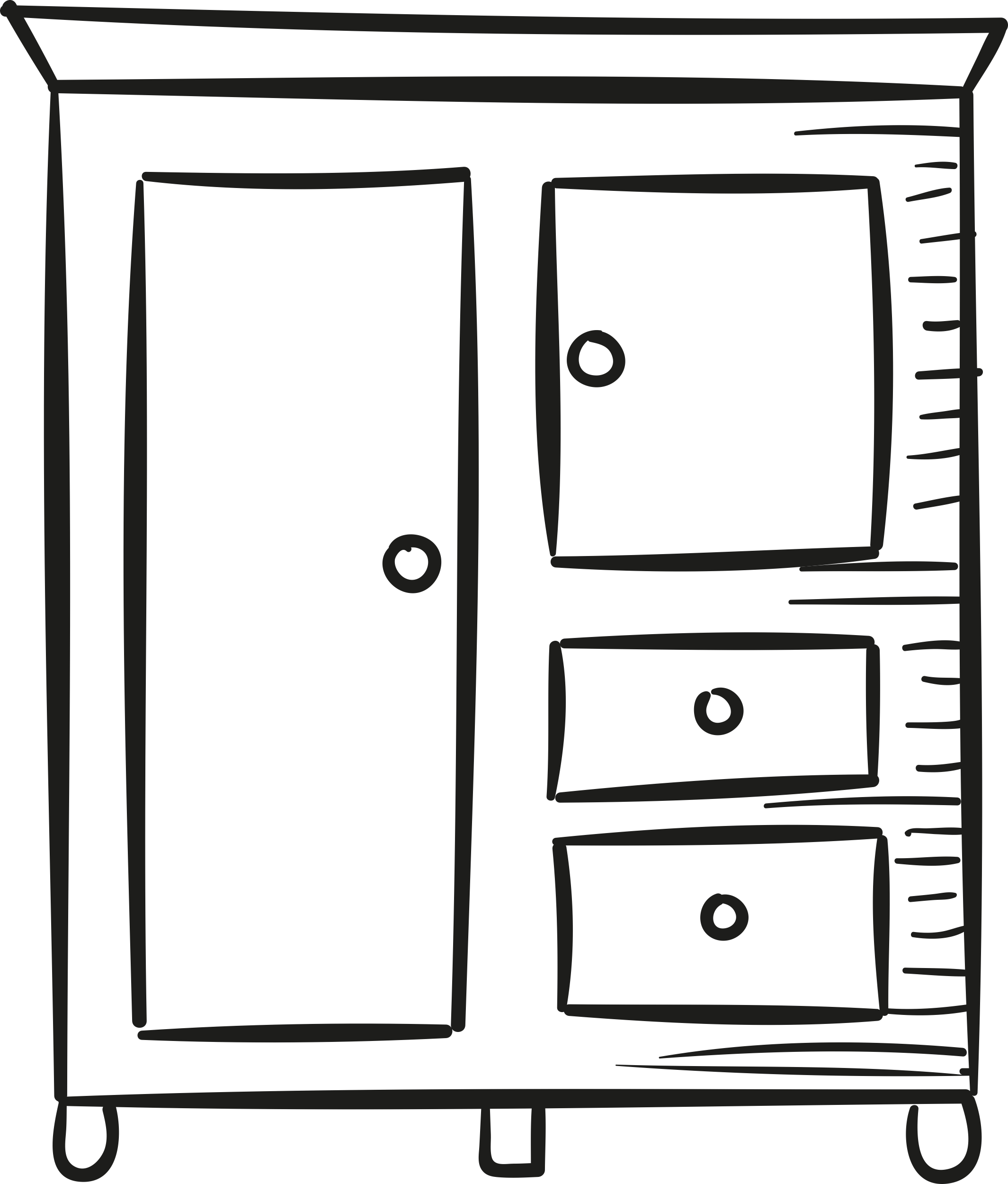 Closet With Drawers Sticker Svg Vector Free Vectors